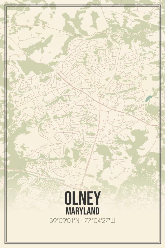 Olney map